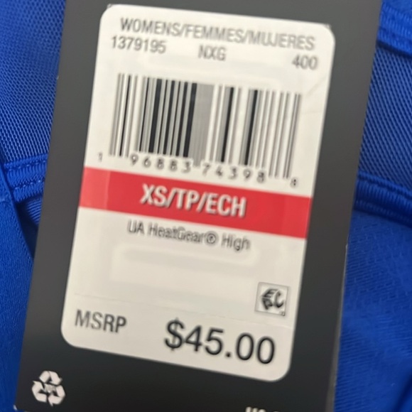 NWT Under Armour Blue Sports Bra - Picture 8 of 8